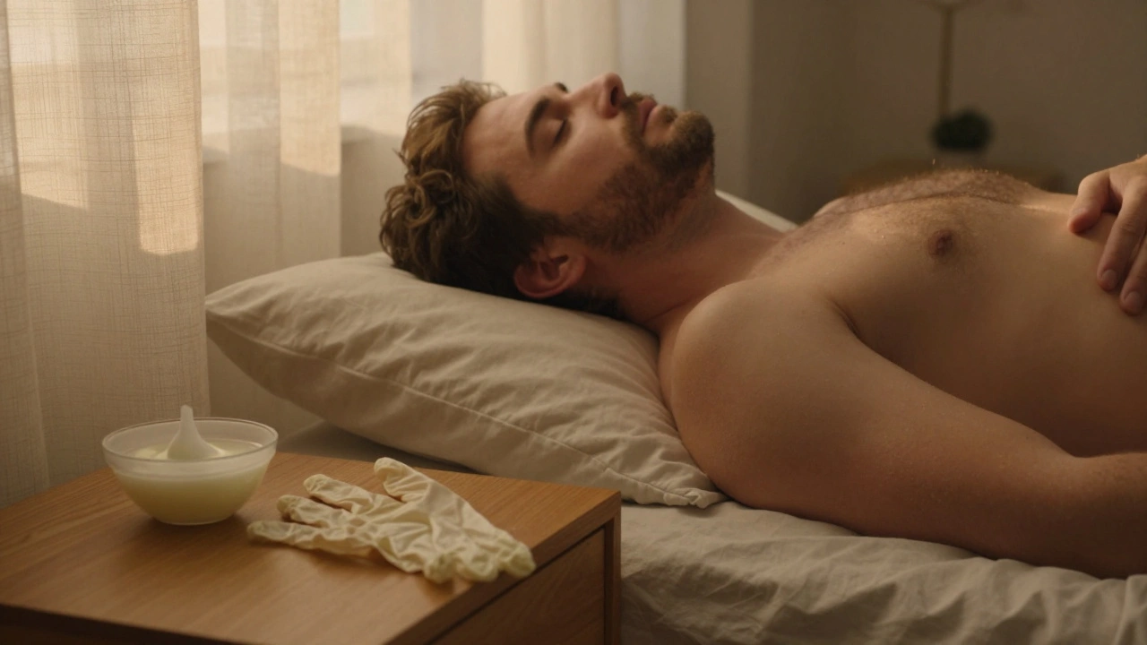 Masáž prostaty a relaxace pánve: Jak se připravit na dotyk bez strachu