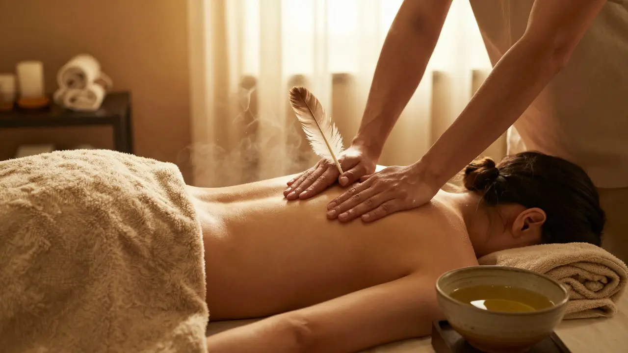 Použití peříček, kožešin a jiných pomůcek během masáže: jak zvýšit citlivost a prožitek