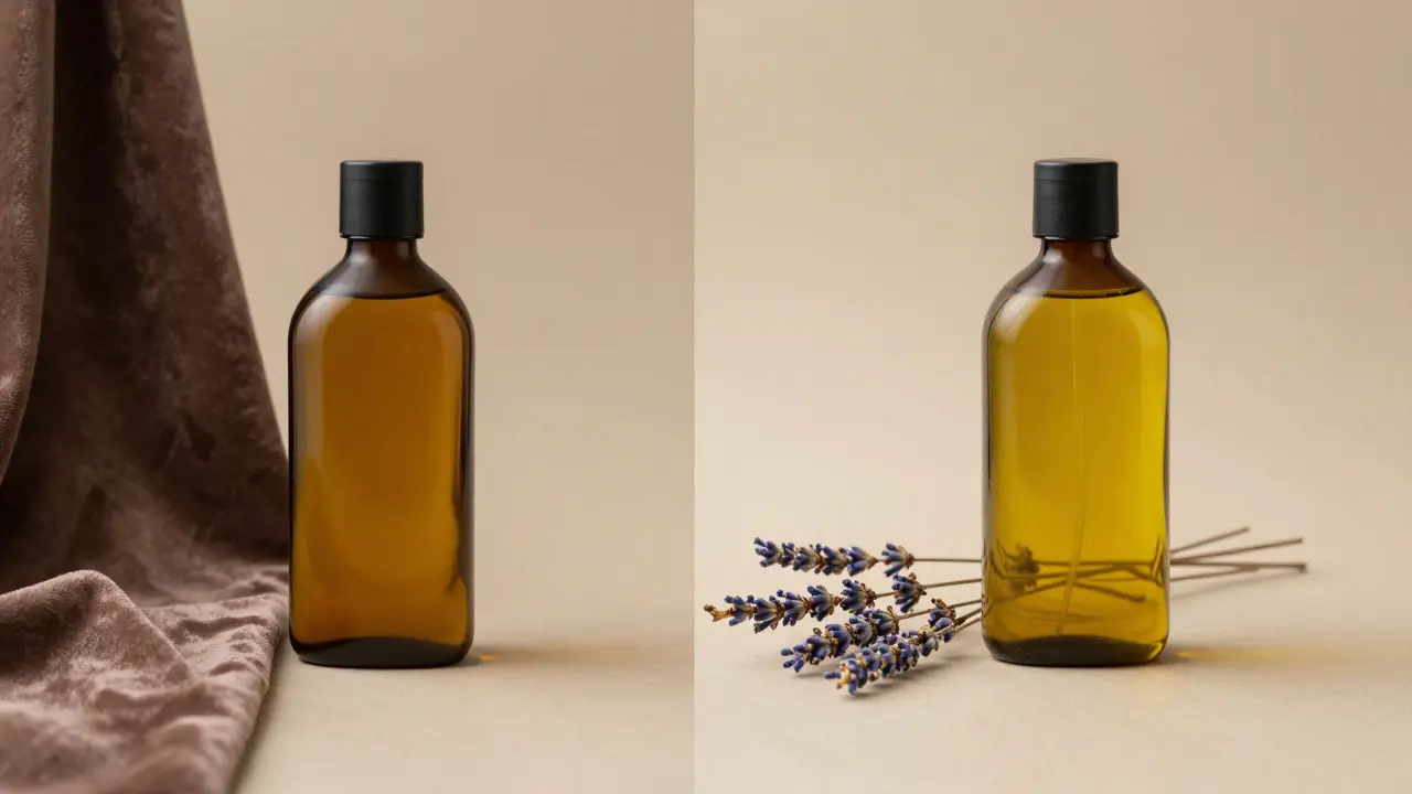 Olej s žloutnou barvou jako známka oxidace