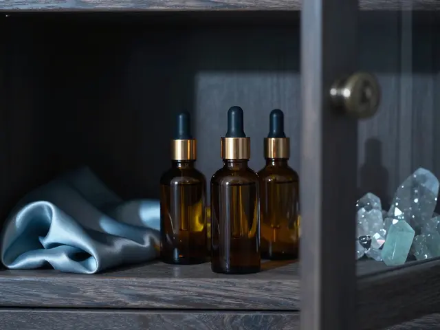 Skladování masážních olejů pro tantrické rituály: Hygiena a péče